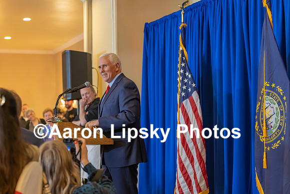 Mike Pence at Cheshire County Republican Dinner on March 16, 2023, in Keene, NH-7070-