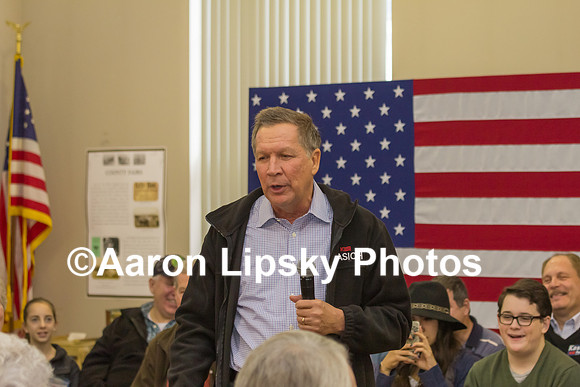 John Kasich at campaign event at Historical Society of Cheshire County, Keene NH, on January 30, 2016-2324