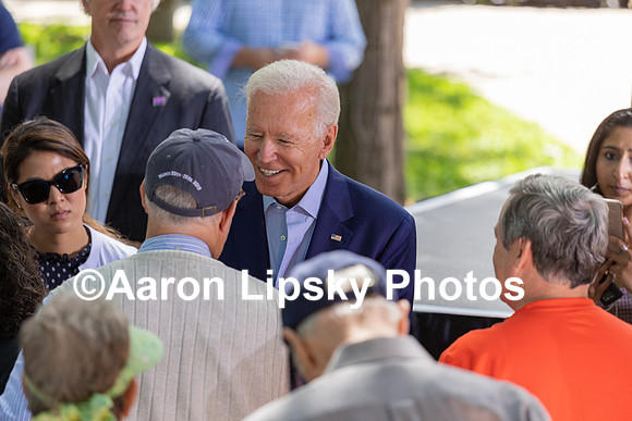 Joseph Biden at campaign event at Keene State College in Keene, NH, on August 24, 2019-1843