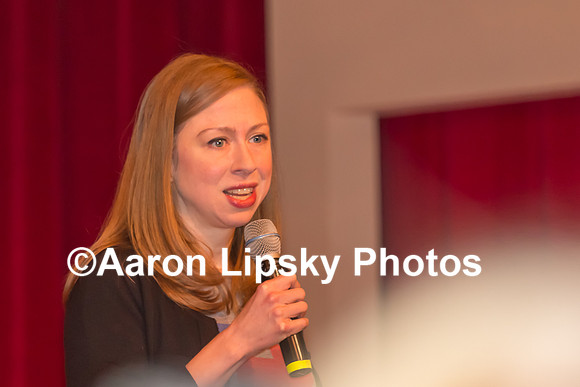 Chelsea Clinton at campaign event for Hillary Clinton at Keene State College in Keene NH on November 4, 2016-2743