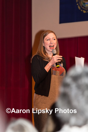 Chelsea Clinton at campaign event for Hillary Clinton at Keene State College in Keene NH on November 4, 2016-2747