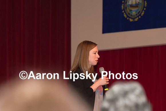Chelsea Clinton at campaign event for Hillary Clinton at Keene State College in Keene NH on November 4, 2016-2755