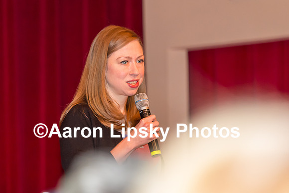 Chelsea Clinton at campaign event for Hillary Clinton at Keene State College in Keene NH on November 4, 2016-2742