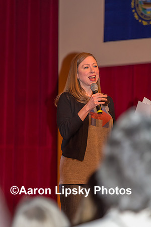 Chelsea Clinton at campaign event for Hillary Clinton at Keene State College in Keene NH on November 4, 2016-2746