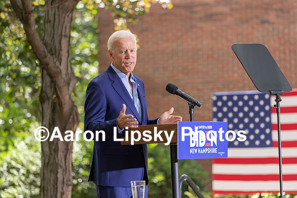 Joseph Biden at campaign event at Keene State College in Keene, NH, on August 24, 2019-1816