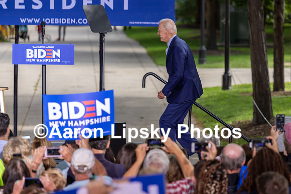 Joseph Biden at campaign event at Keene State College in Keene, NH, on August 24, 2019-1787
