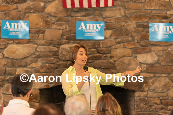 Amy Klobucher at campaign event at Stonewall Farm in Keene NH on August 26, 2019-1957