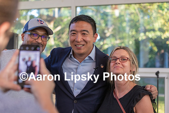 Andrew Yang at campaign event in Flag Room at Keene State College on August 26, 2019-2038
